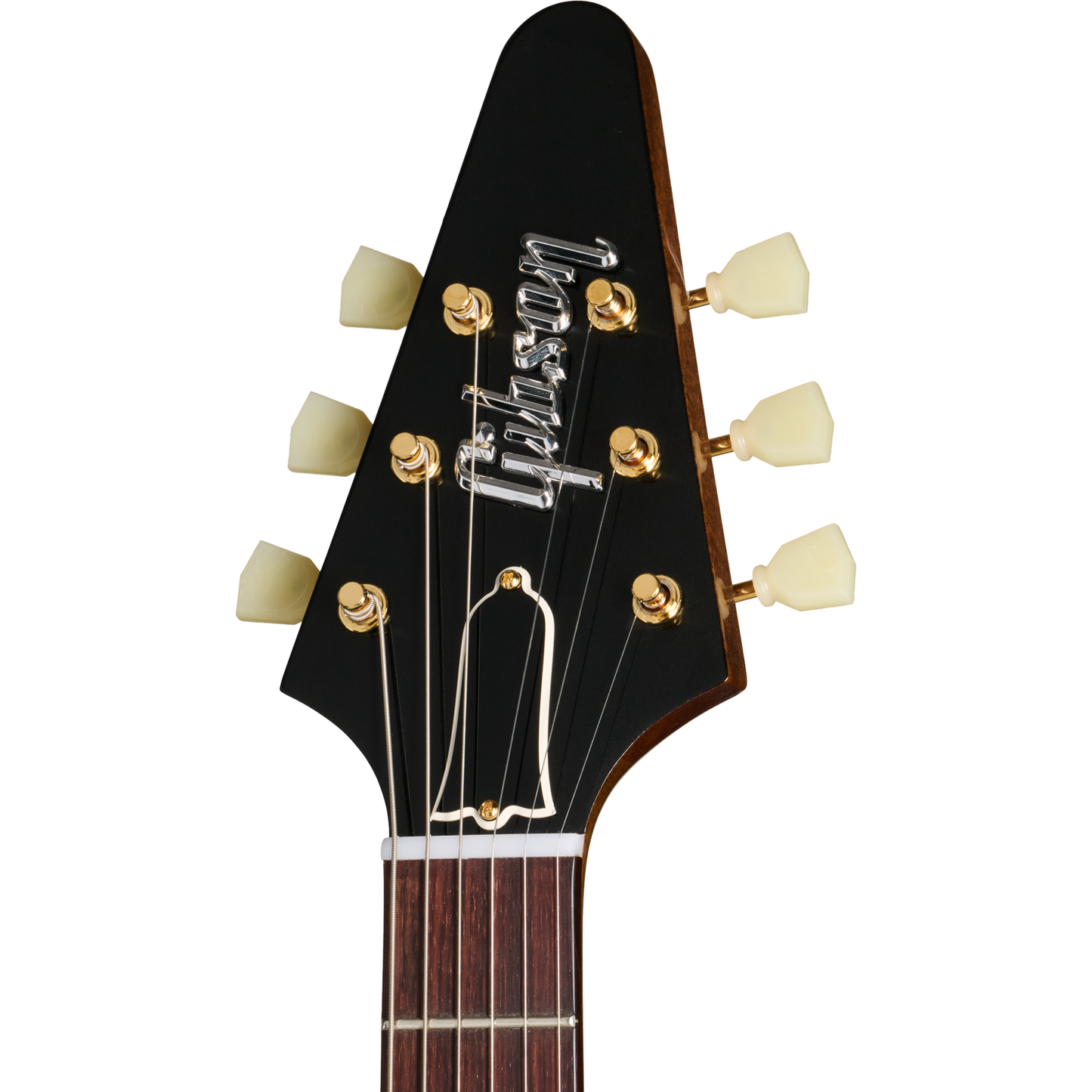 Gibson Custom 1958 Mahogany Flying V Reissue VOS Electric Guitar - Antique Natural