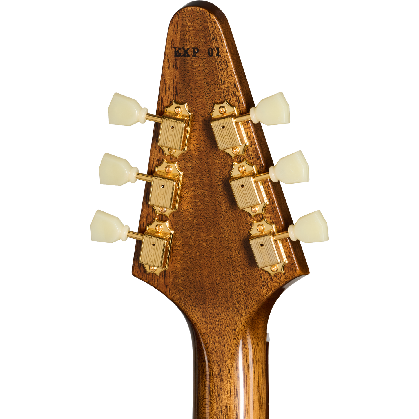Gibson Custom 1958 Mahogany Flying V Reissue VOS Electric Guitar - Antique Natural