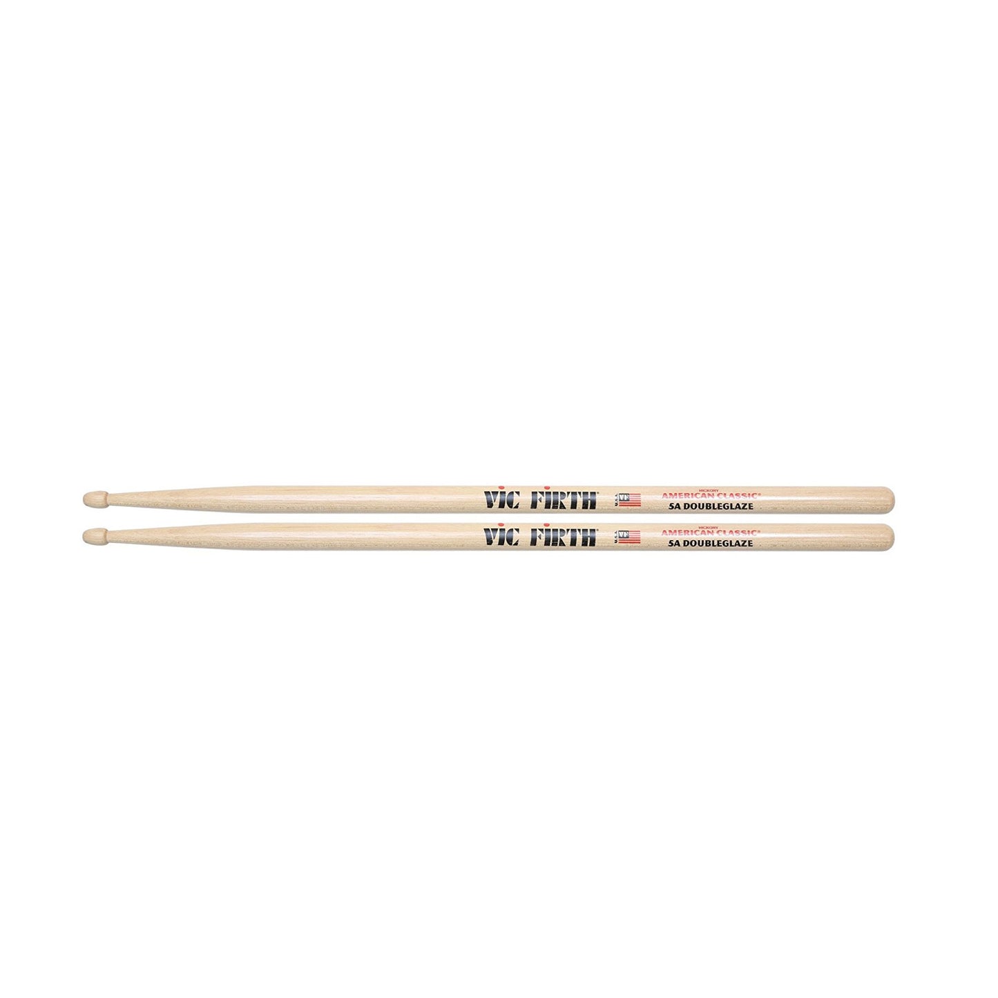 Vic Firth American Classic 5ADG Double Glaze Wood Tip Drum Sticks