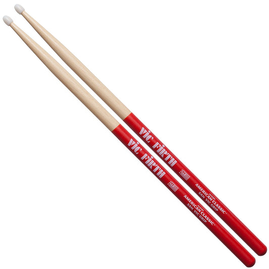 Vic Firth American Classic Drumsticks with Vic Grip - 5A Nylon