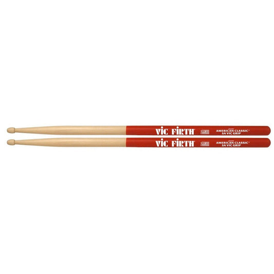 Vic Firth American Classic Drumsticks with Vic Grip - 5A Wood