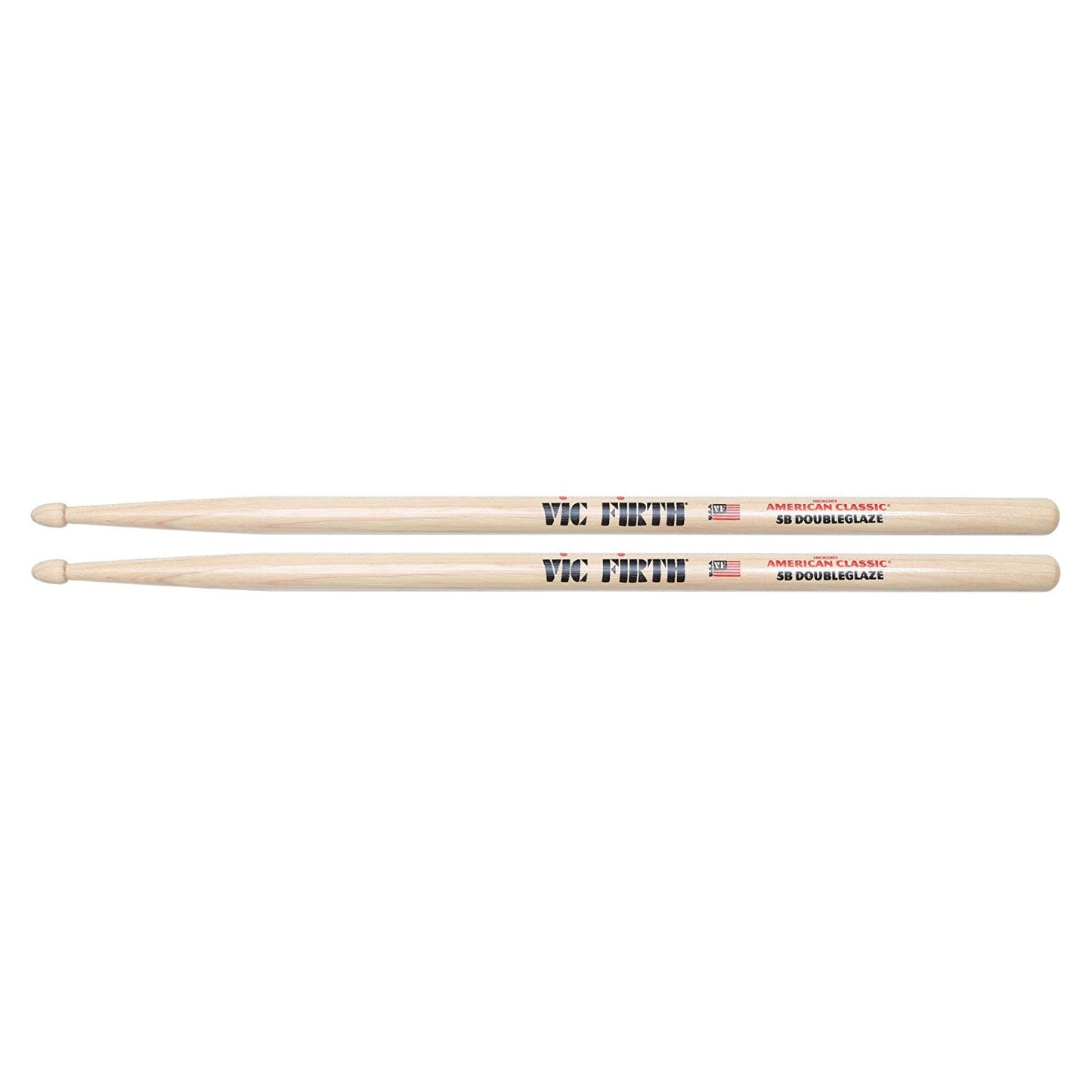 Vic Firth American Classic 5BDG Double Glaze Wood Tip Drum Sticks