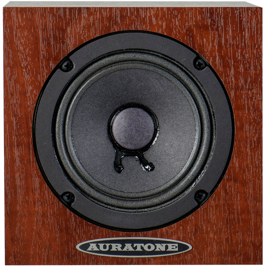 Auratone 5C Super Sound Cube Passive Studio Monitor - Mahogany, Single