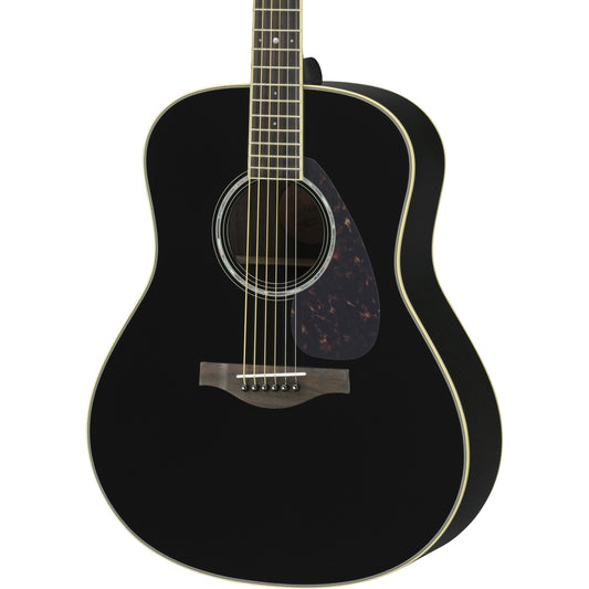 Yamaha LL6BLARE Dreadnought Body Acoustic Guitar - Black