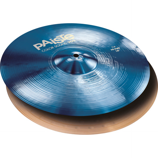 Paiste 14” Colorsound 900 Blue Hi-Hat Cymbals