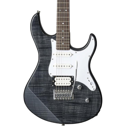 Yamaha PAC212VFM Flamed Maple Pacifica Electric Guitar - Translucent Black
