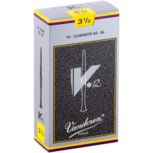 10-Pack of Vandoren 3.5 Clarinet V12 Reeds
