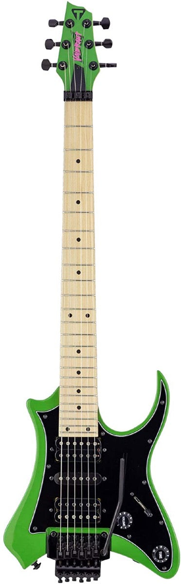 Traveler Guitar Vaibrant 88 Standard Electric Guitar in Slime Green