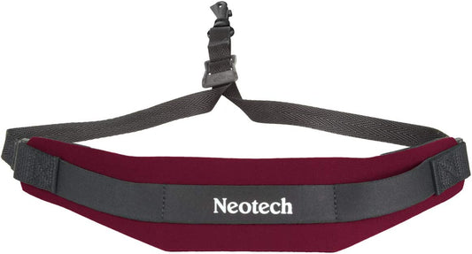 Neotech Soft Sax Strap in Wine Red with Swivel Hook