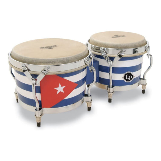Latin Percussion M201-QBA Matador Cuban Flag Bongos