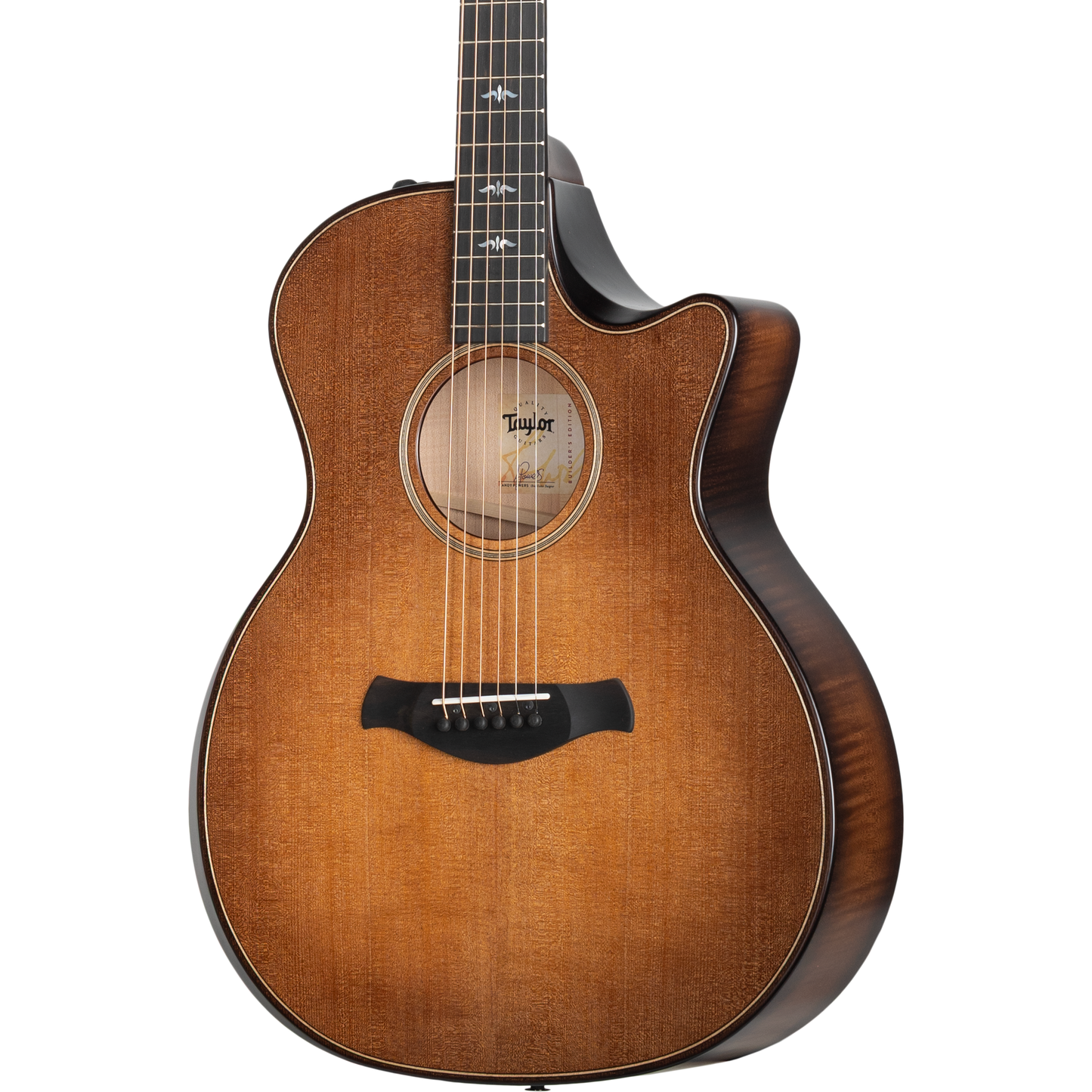 Taylor 614ce Builder’s Edition Acoustic Electric Guitar - Wild Honey Burst