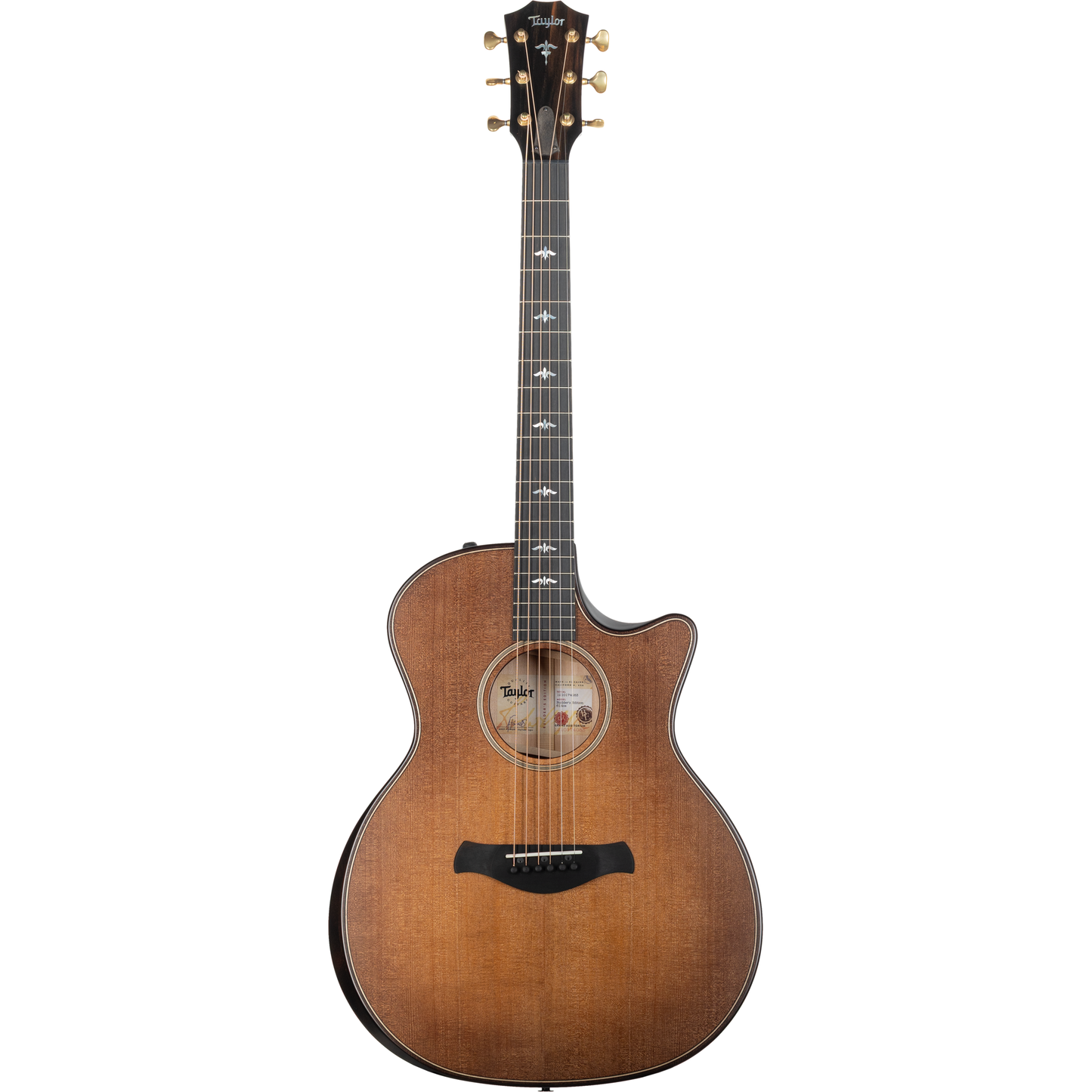 Taylor 614ce Builder’s Edition Acoustic Electric Guitar - Wild Honey Burst