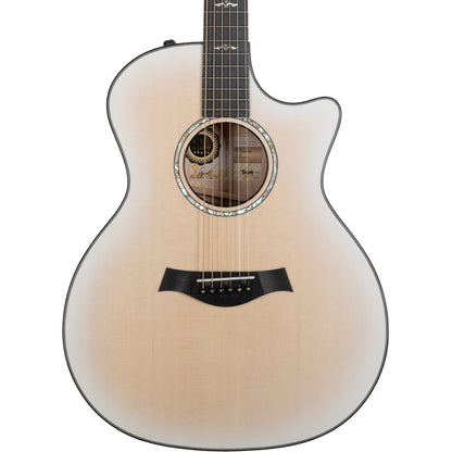 Taylor 614ce 50th Anniversary Limited Edition Acoustic Electric Guitar, Trans White