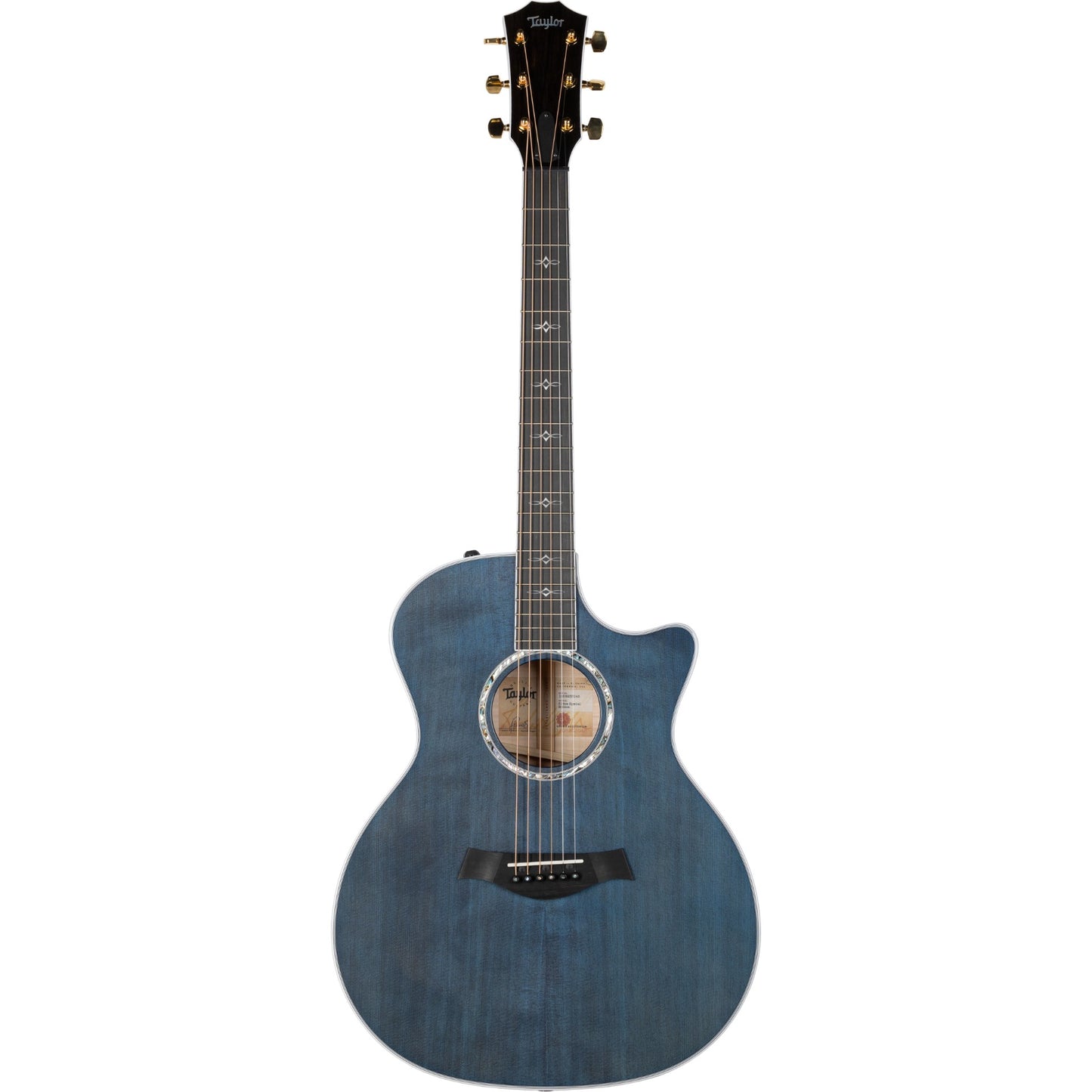 Taylor 614ce Special Edition Acoustic Electric Guitar - Pacific Blue