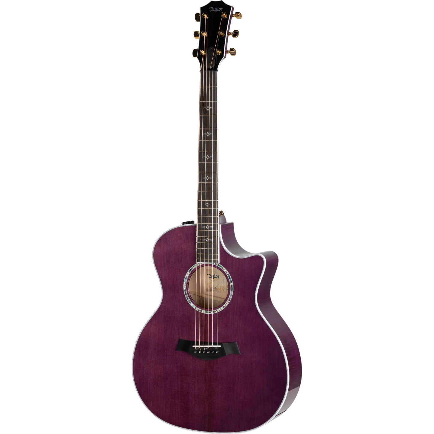 Taylor 614ce Special Edition Acoustic Electric Guitar - Trans Purple