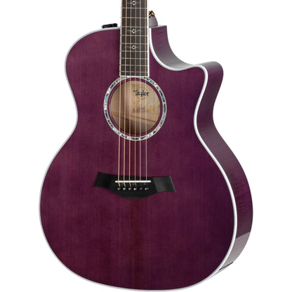 Taylor 614ce Special Edition Acoustic Electric Guitar - Trans Purple