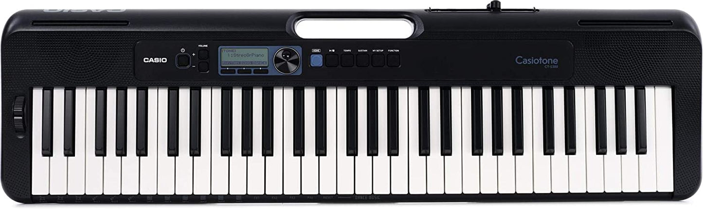 Casio CT-S300 Casiotone, 61-Key Portable Keyboard with USB