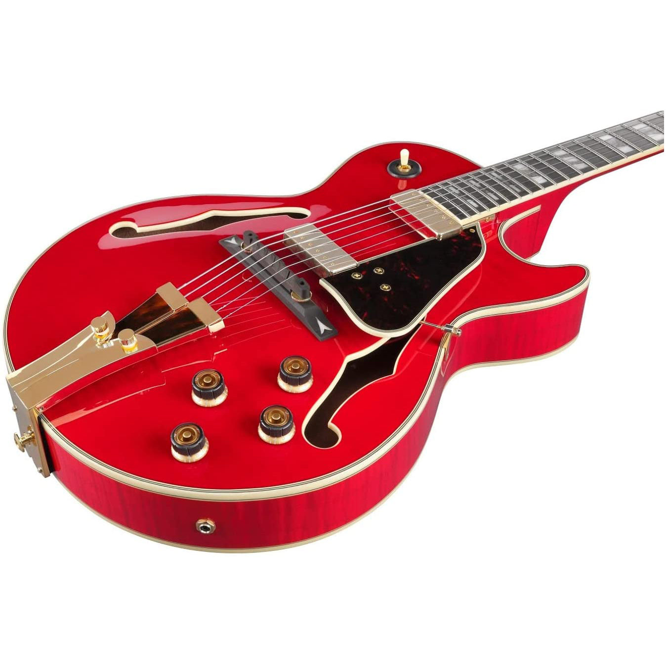 Ibanez GB10SEFMSRR George Benson Signature 6-Str Electric Guitar - Sapphire Red