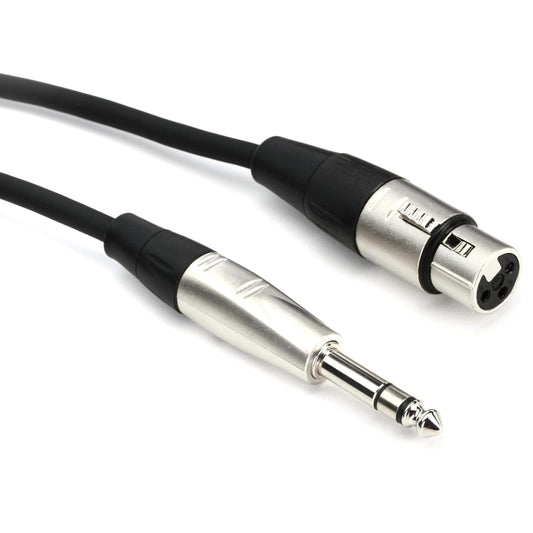 Hosa HXS-003 Pro Cable 1/4"" TRS to XLR Female 3ft