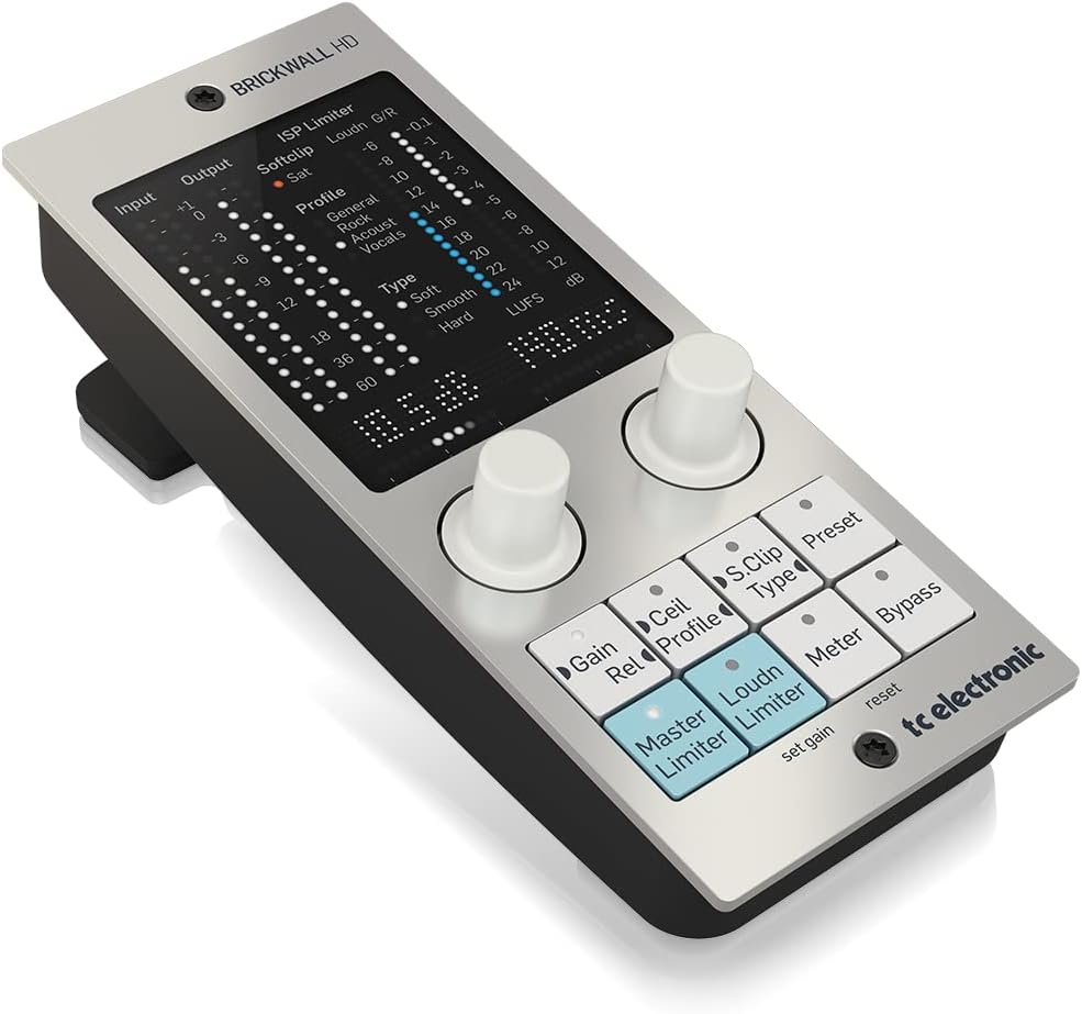 TC Electronic BRICKWALL HD-DT Mastering Brickwall Limiter Plug-in