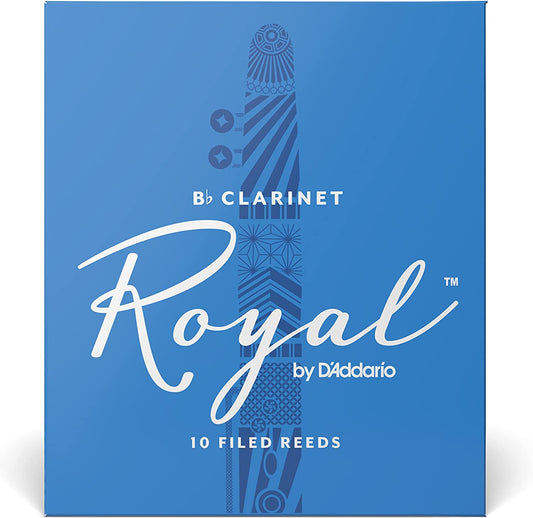 Rico Royal Bb Clarinet 10 Box 3 Strength