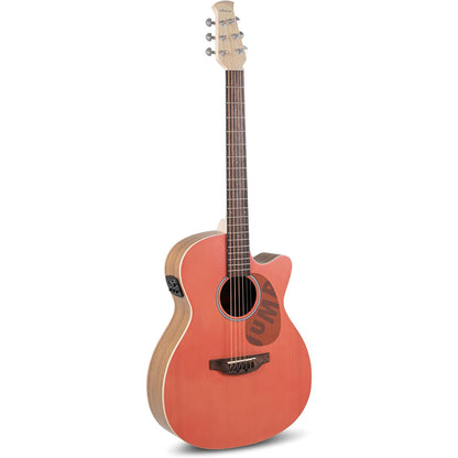 Ovation Applause Jump OM Cutway Acoustic/Electric - Peach