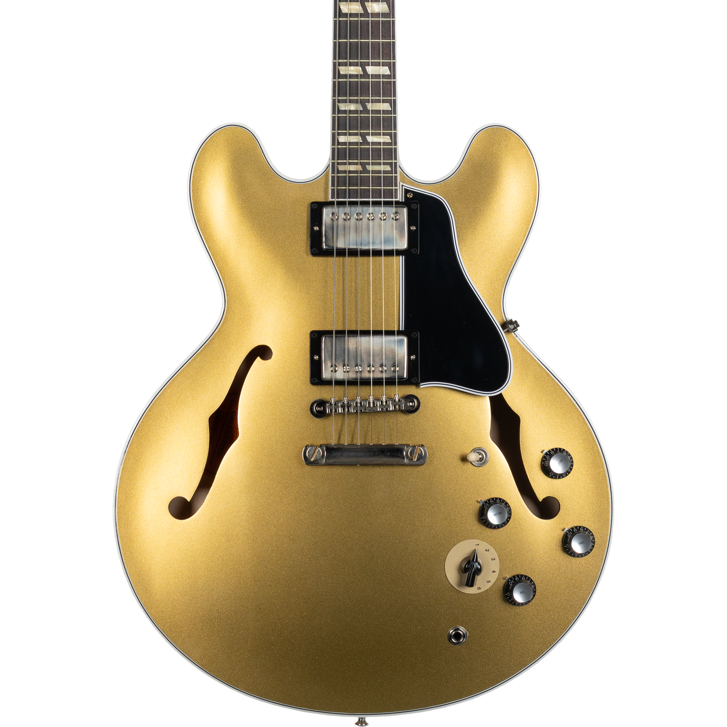 Gibson Custom 1961 ES-345 Reissue Semi-Hollow Electric Guitar - Zenith Gold