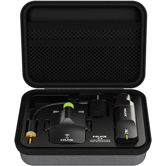 NUX B-6 Saxophone Wireless Microphone System with Charging Case