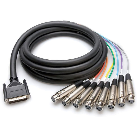 Hosa DTF-804 Snake DB25A to XLR Female 4m