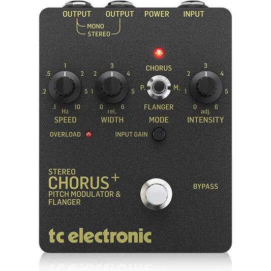 TC Electronic SCF Gold Stereo Chorus Flanger Pedal