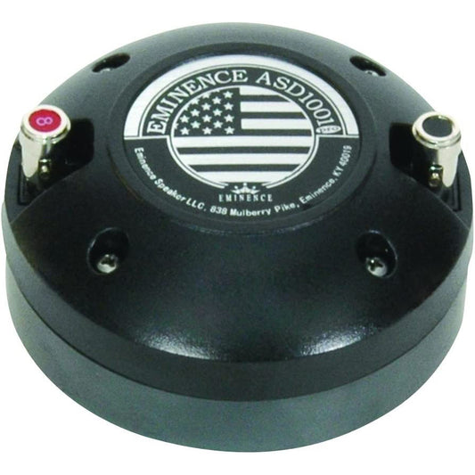 Eminence ASD:1001 High Frequency Driver, 50 Watts at 8 Ohms, Black