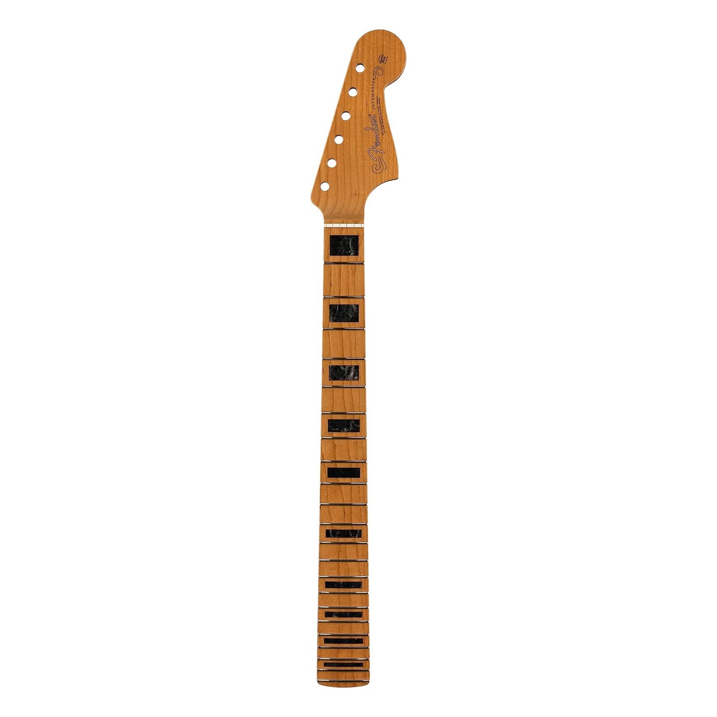 Fender Jazzmaster Roasted Maple Neck - Maple Fingerboard w/ Black Pearloid Block Inlays