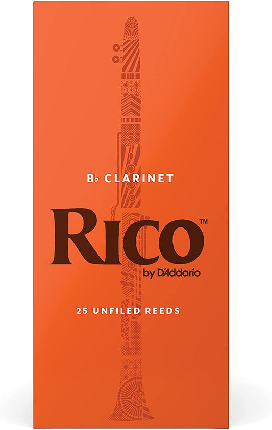 Rico BB Clarinet 25 Count, 3.0 Strength
