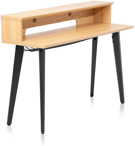 Gator GFW-ELITEKEYTBL61-MPL 61-Note Keyboard Table in Natural Maple Matte Finish