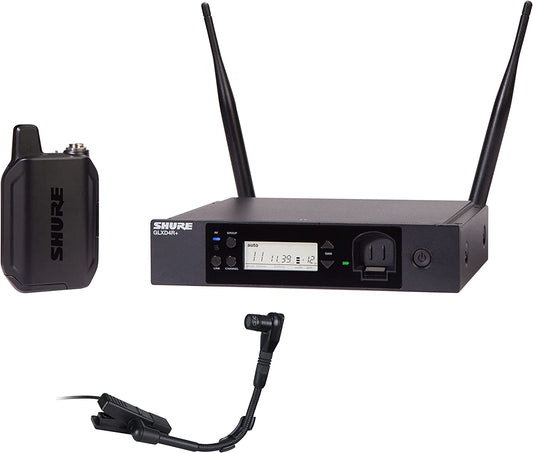 Shure GLXD14R+ Dual-Band Wireless Instrument Rack System - Z3: 2.4, 5.8 GHz