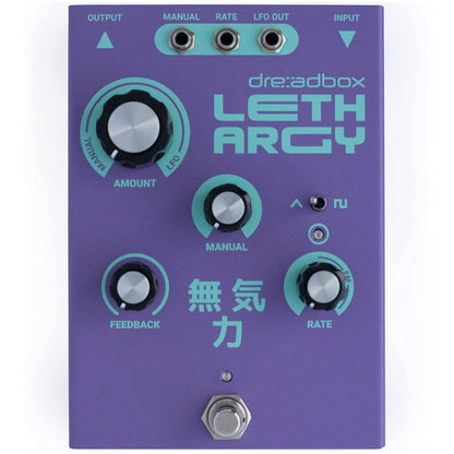Dreadbox Lethargy 8 Stage Phaser Effect for Guitars and Synthesizers