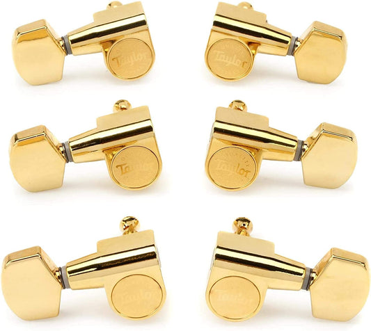 Taylor Guitar Tuners 1:18 6-String Polished Gold