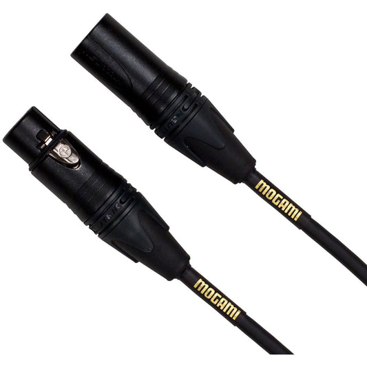 Mogami Gold Stage 3-Pin XLR Male to XLR Female Mic Cable - 50'