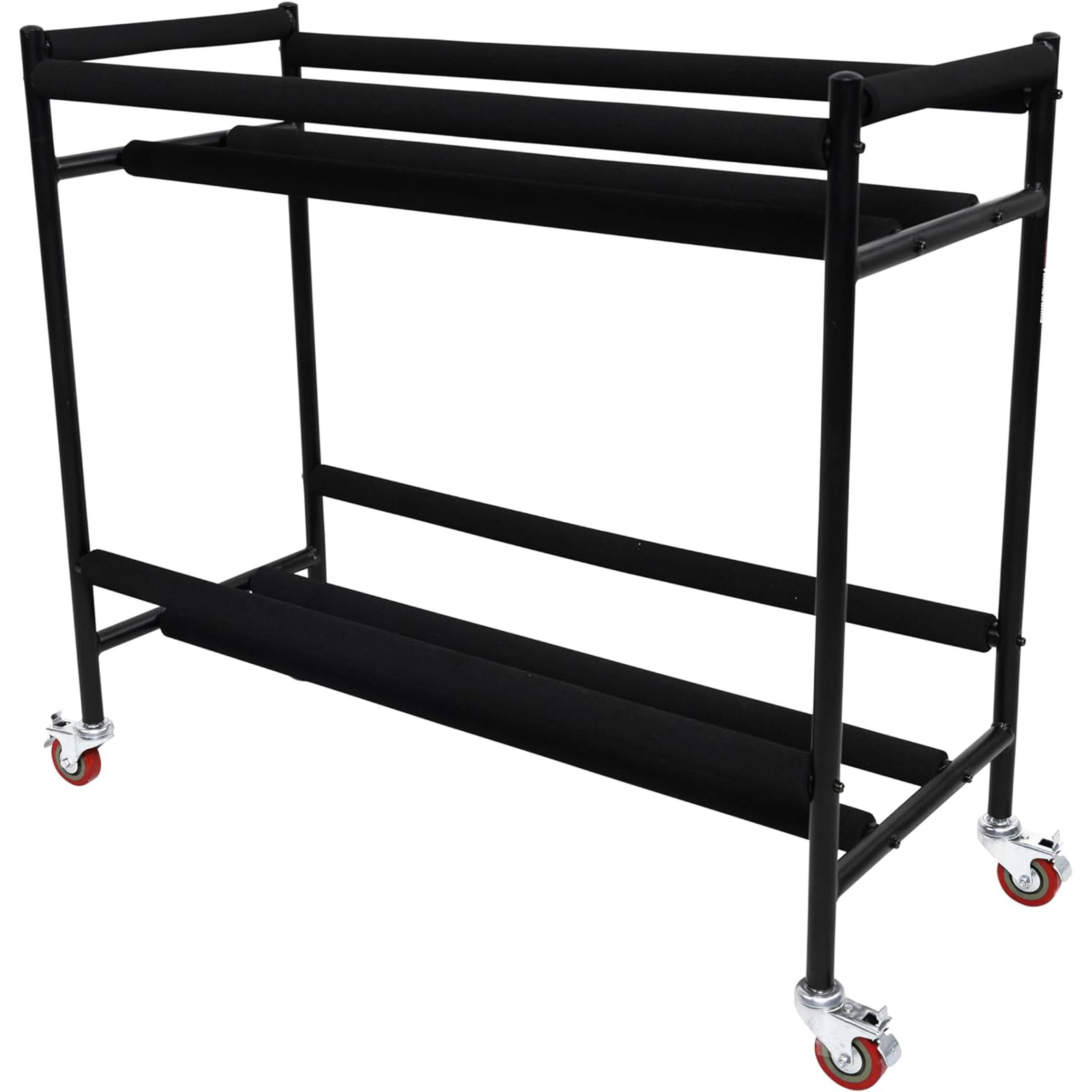 Snare Storage Rack Gator Frameworks Two-Tier Snare Rack with Locking Casters - Holds 10 S ...