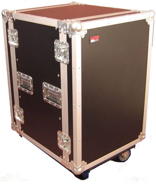 Gator G-TOUR 14U CAST ATA Wood Rack Case with Casters