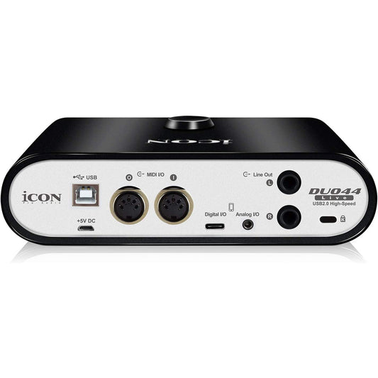 Icon Pro Audio DUO44 Live 4x4 Livestream USB 2.0 Audio/MIDI Interface