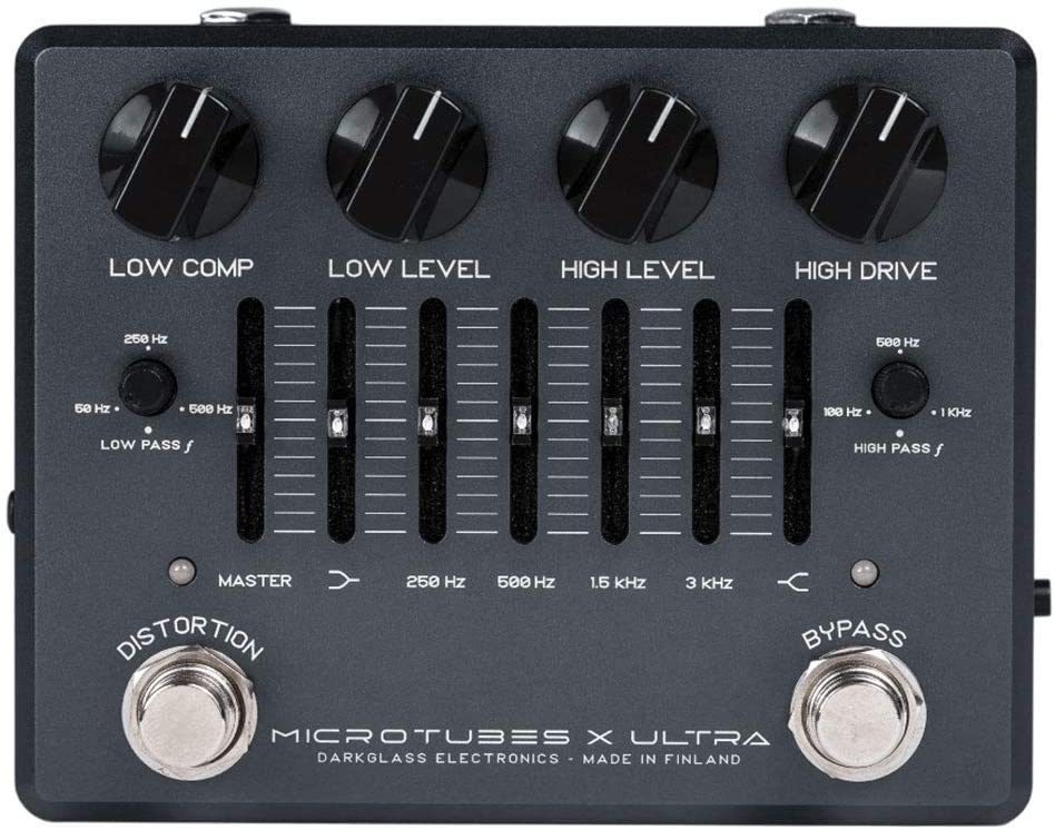 Darkglass Microtubes X Ultra Bass Preamp Pedal