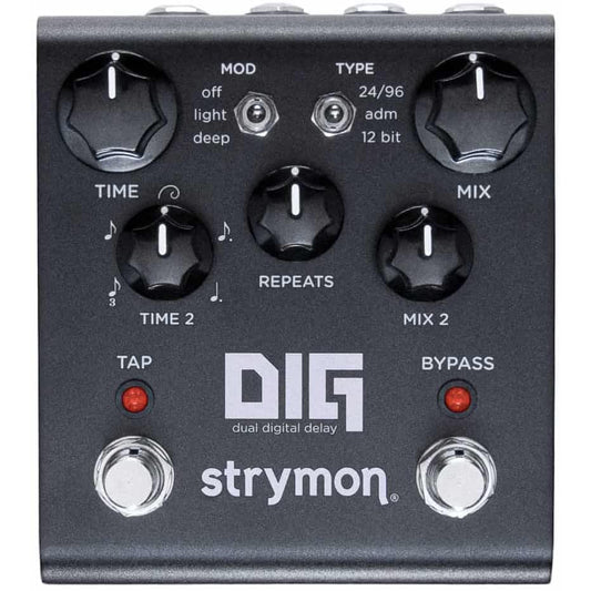 Strymon Dig Digital Delay Pedal Midnight Edition
