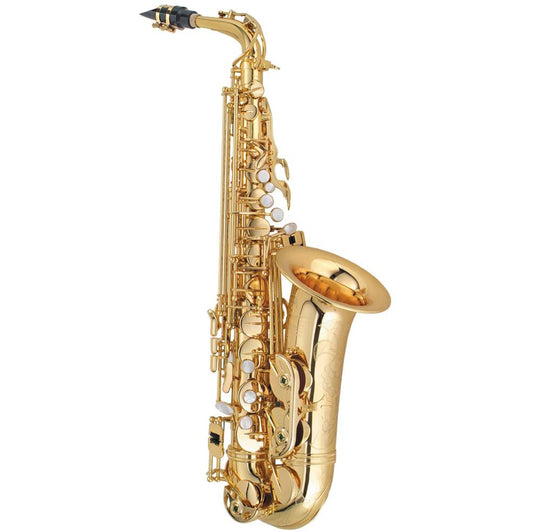 P. Mauriat PMXA-67RGL Alto Sax, Gold Lacquer, Rolled Tone Hole with Case