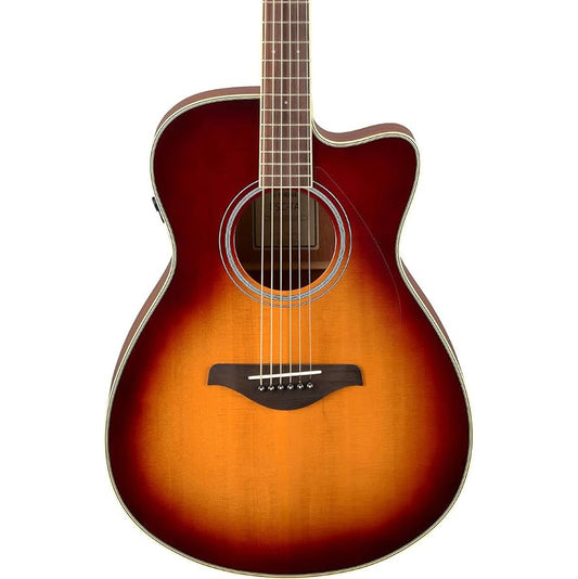 Yamaha FSC-TA TransAcoustic Cutaway Acoustic Electric Guitar - Brown Sunburst