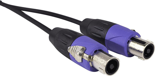 Gator Backline 25’ Twist Lock Connector to Twist Lock Connector Speaker Cable