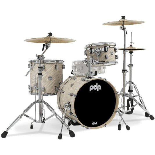 PDP Concept Maple Bop Kit 3-Piece Shell Pack - Concept Maple Twisted Ivory