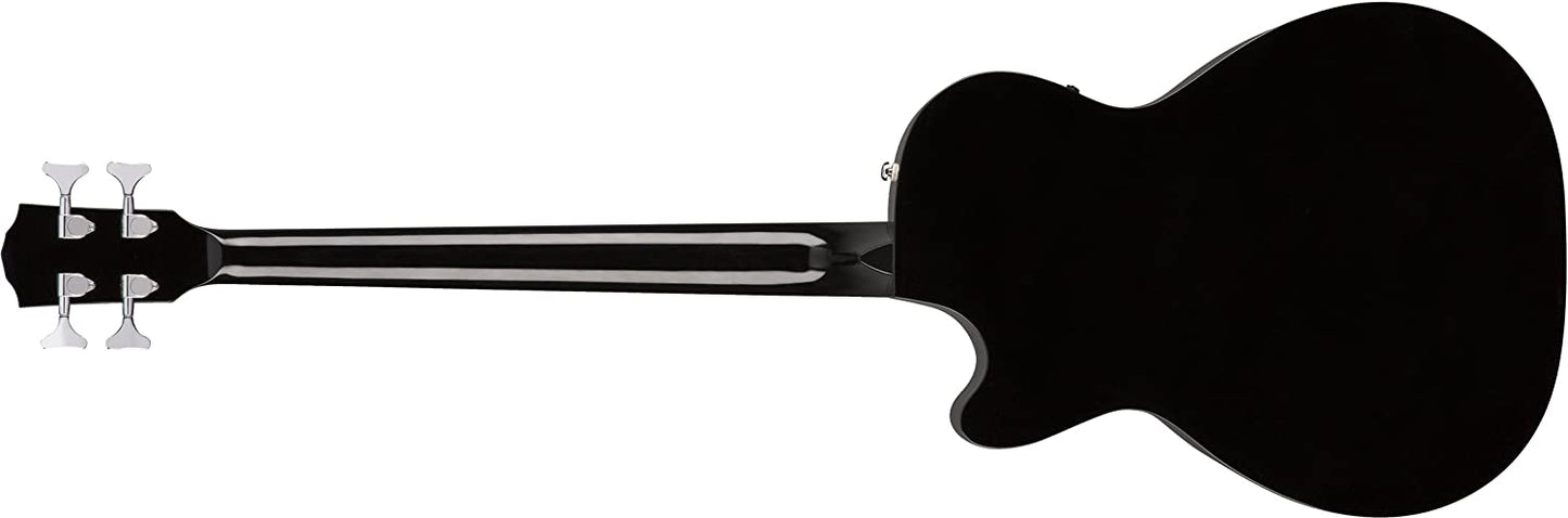 Fender CB-60SCE Acoustic Bass Guitar - Black