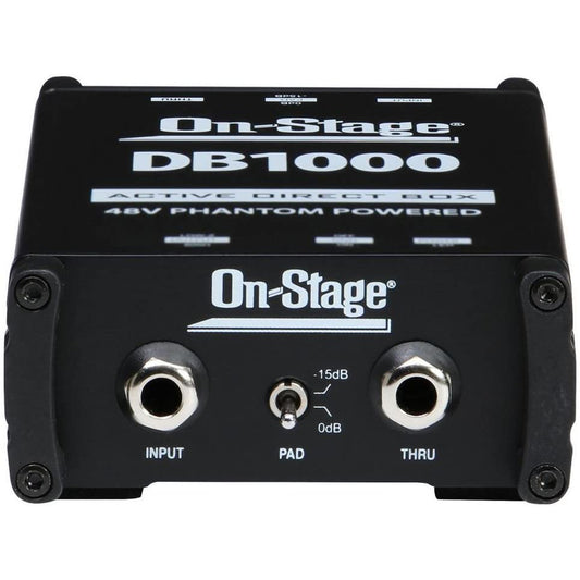 On-Stage DB1000 Active Direct Box