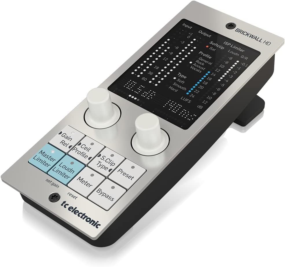 TC Electronic BRICKWALL HD-DT Mastering Brickwall Limiter Plug-in